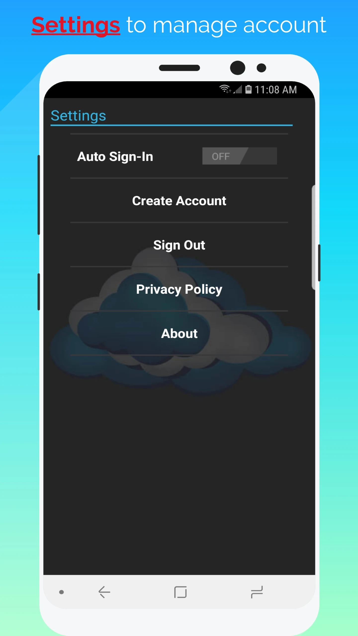 Contacts Backup screenshot